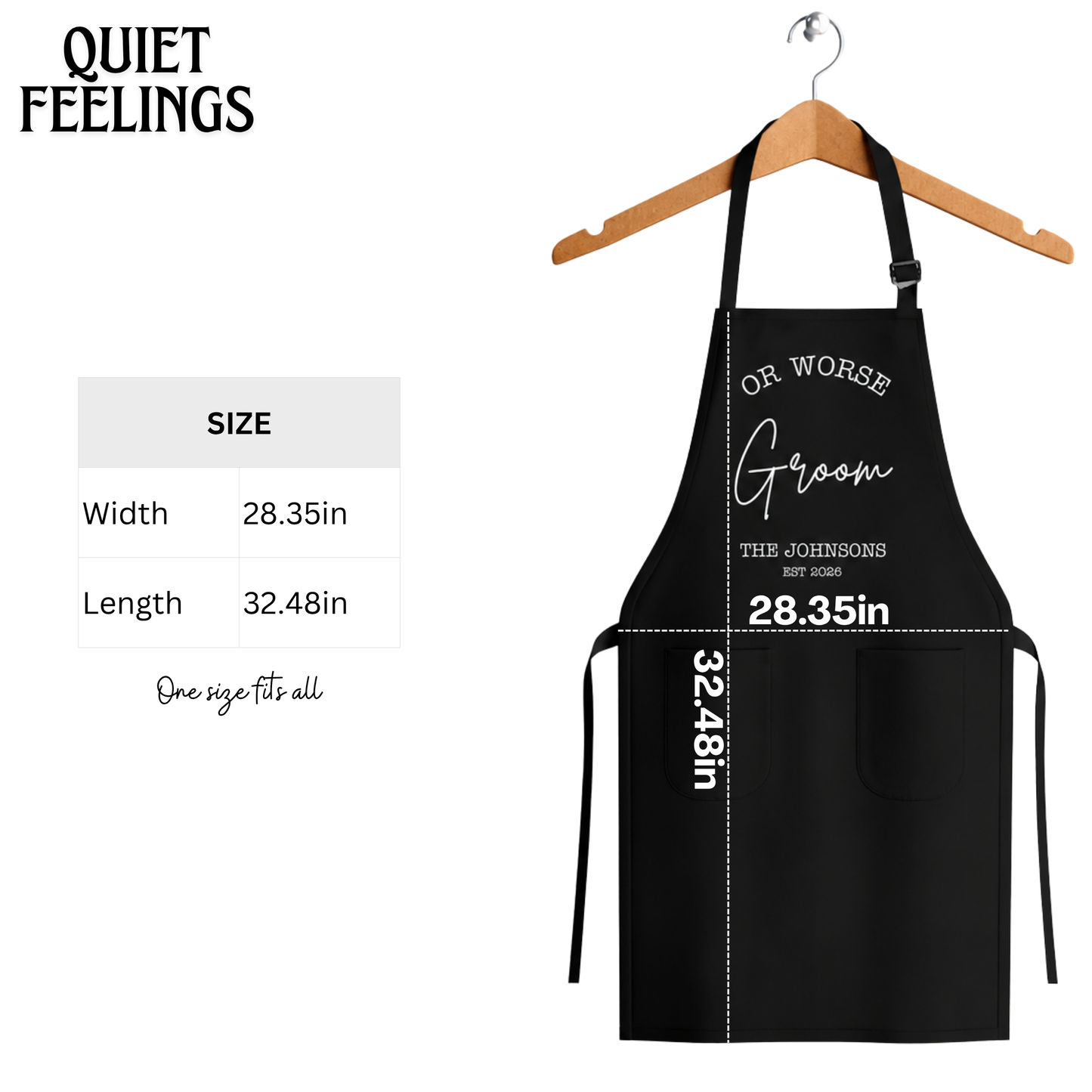 For Batter or Worse Apron Set