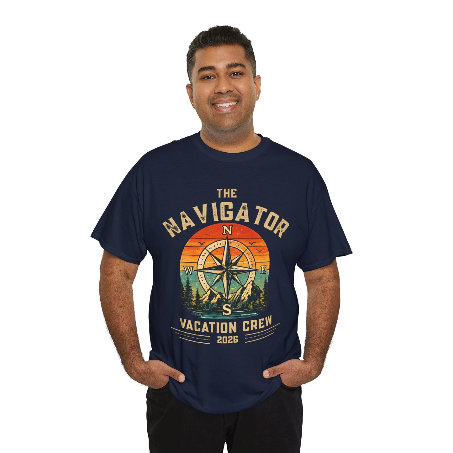 Personalized Vacation Crew Shirt | Custom Retro Travel T-Shirt