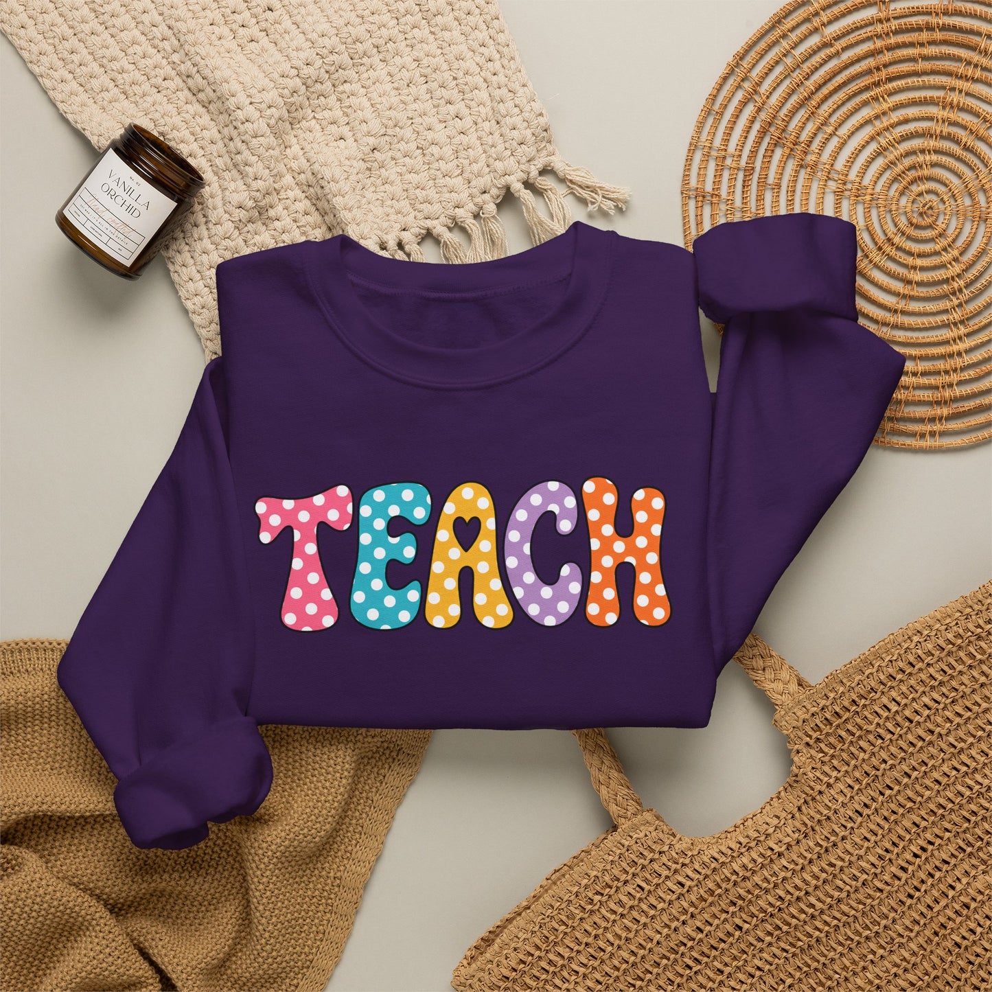 The Happy TEACH Sweatshirt
