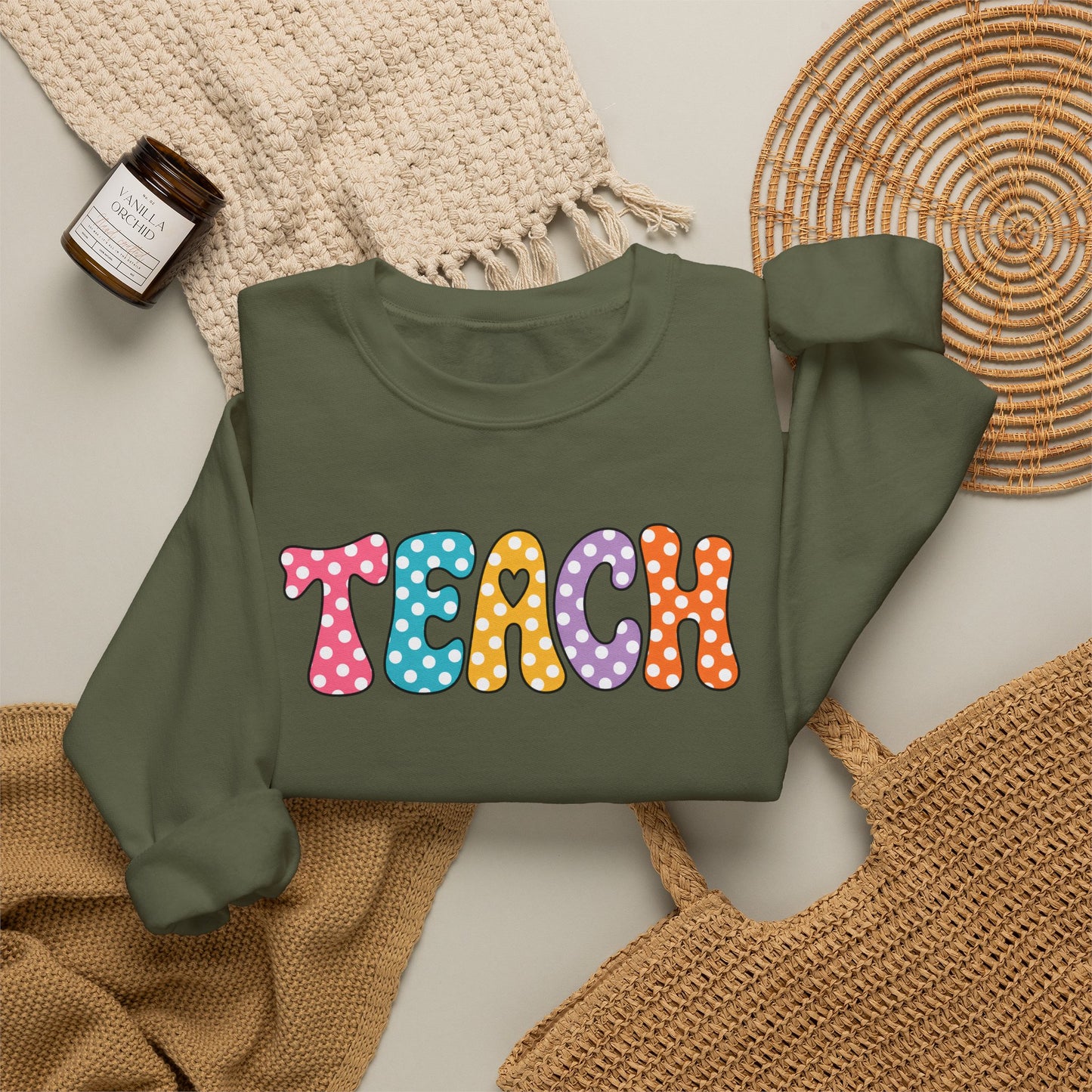 The Happy TEACH Sweatshirt