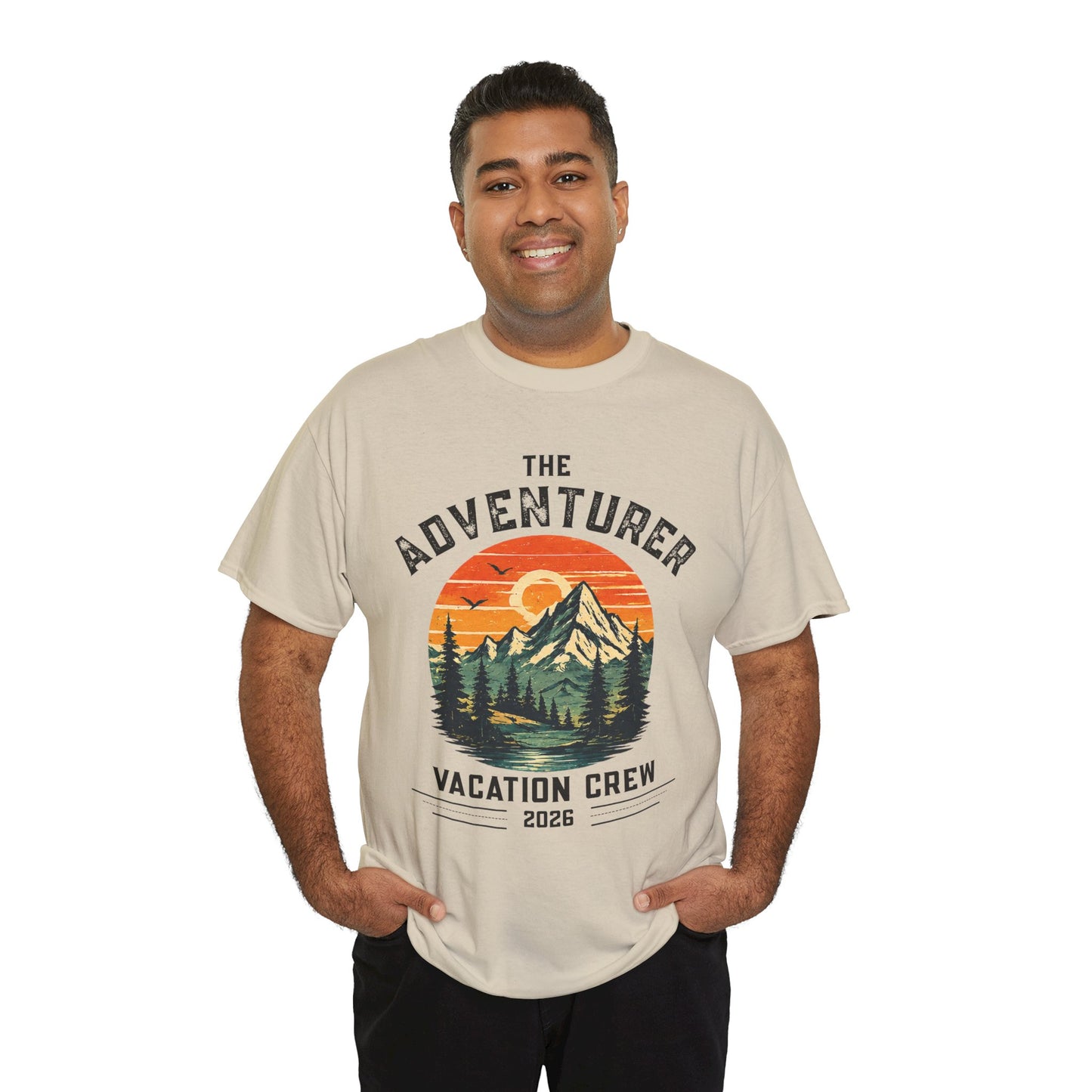 Personalized Vacation Crew Shirt | Custom Retro Travel T-Shirt