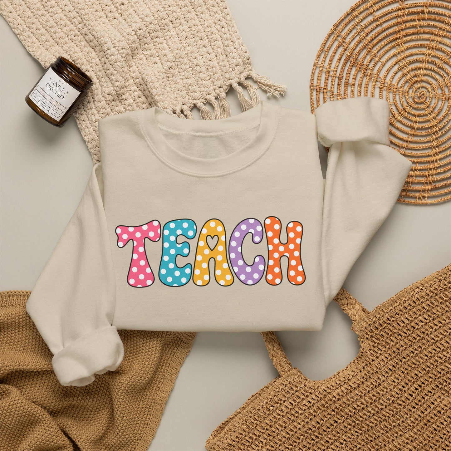 The Happy TEACH Sweatshirt