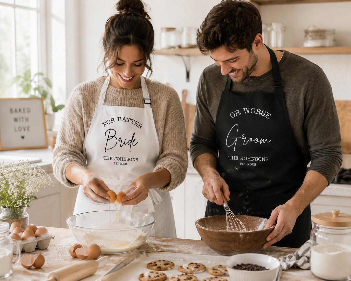 For Batter or Worse Apron Set