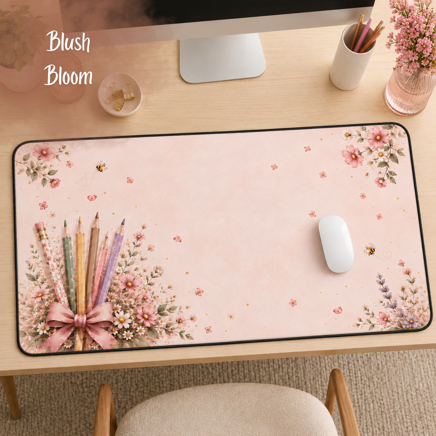 The Pencil Bouquet Desk Mat