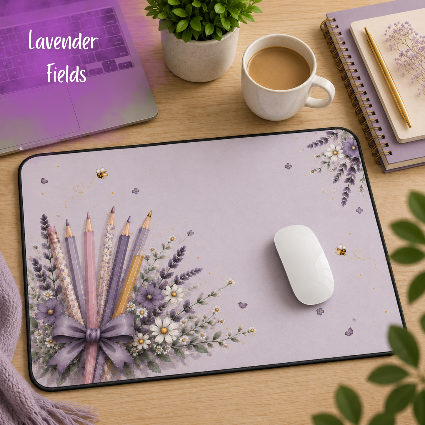 The Pencil Bouquet Desk Mat