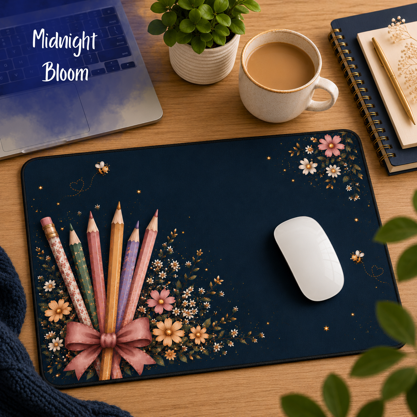 The Pencil Bouquet Desk Mat