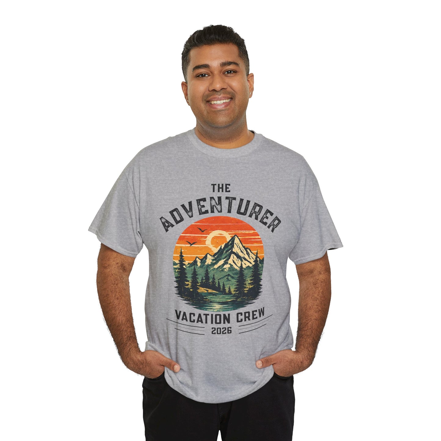 Personalized Vacation Crew Shirt | Custom Retro Travel T-Shirt