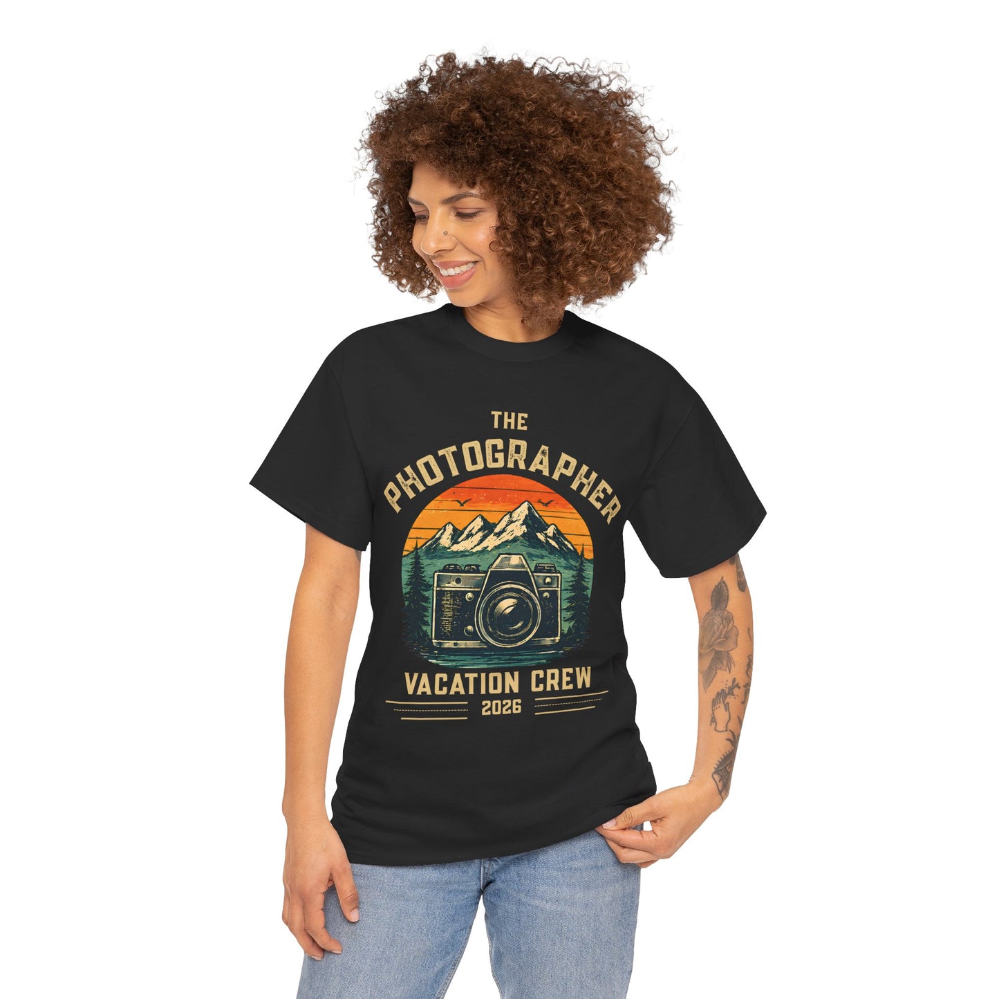 Personalized Vacation Crew Shirt | Custom Retro Travel T-Shirt
