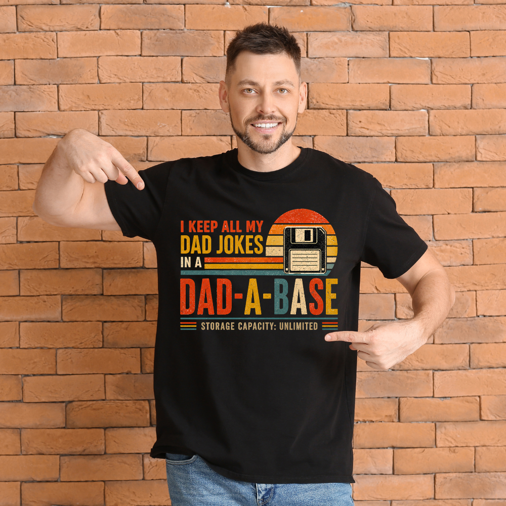 Dad-A-Base™ Funny Dad Shirt