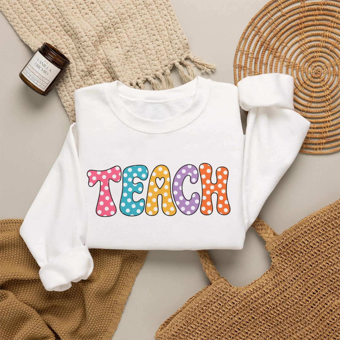 The Happy TEACH Sweatshirt
