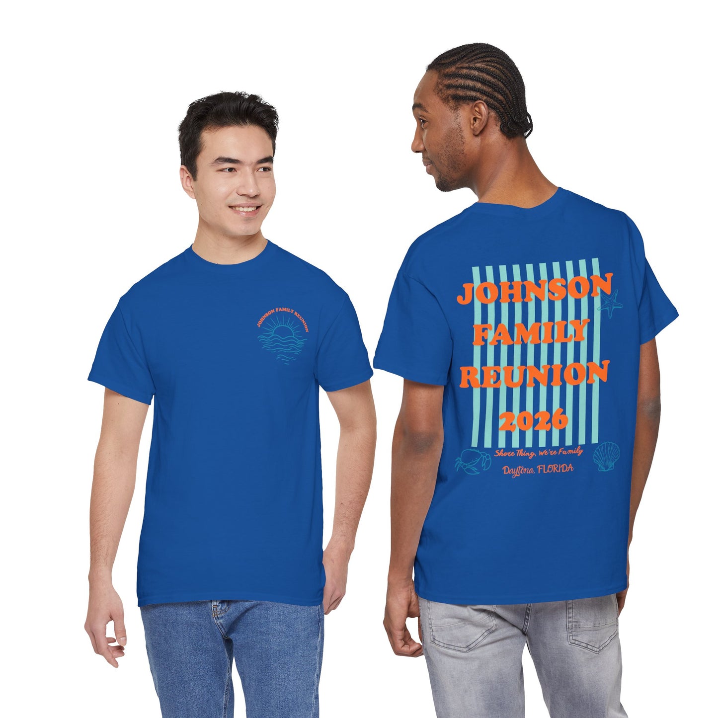 Custom Family Reunion Beach Shirt 2026 | Personalized Summer Vacation Comfort Colors Tee
