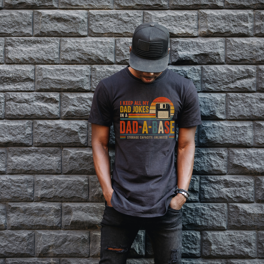 Dad-A-Base™ Funny Dad Shirt