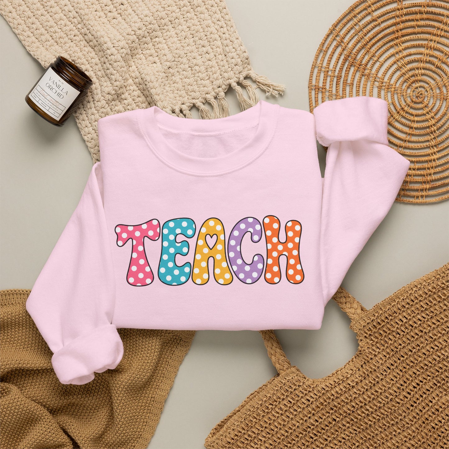 The Happy TEACH Sweatshirt