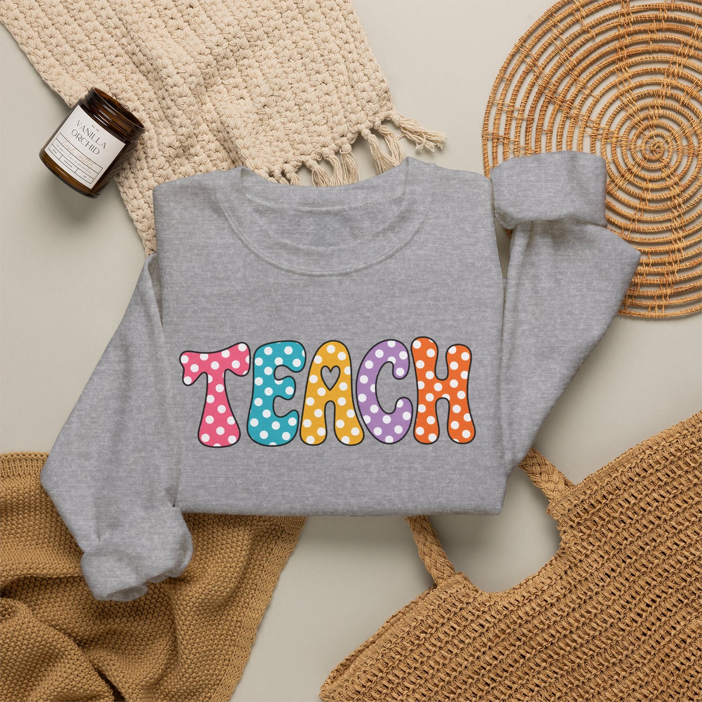 The Happy TEACH Sweatshirt