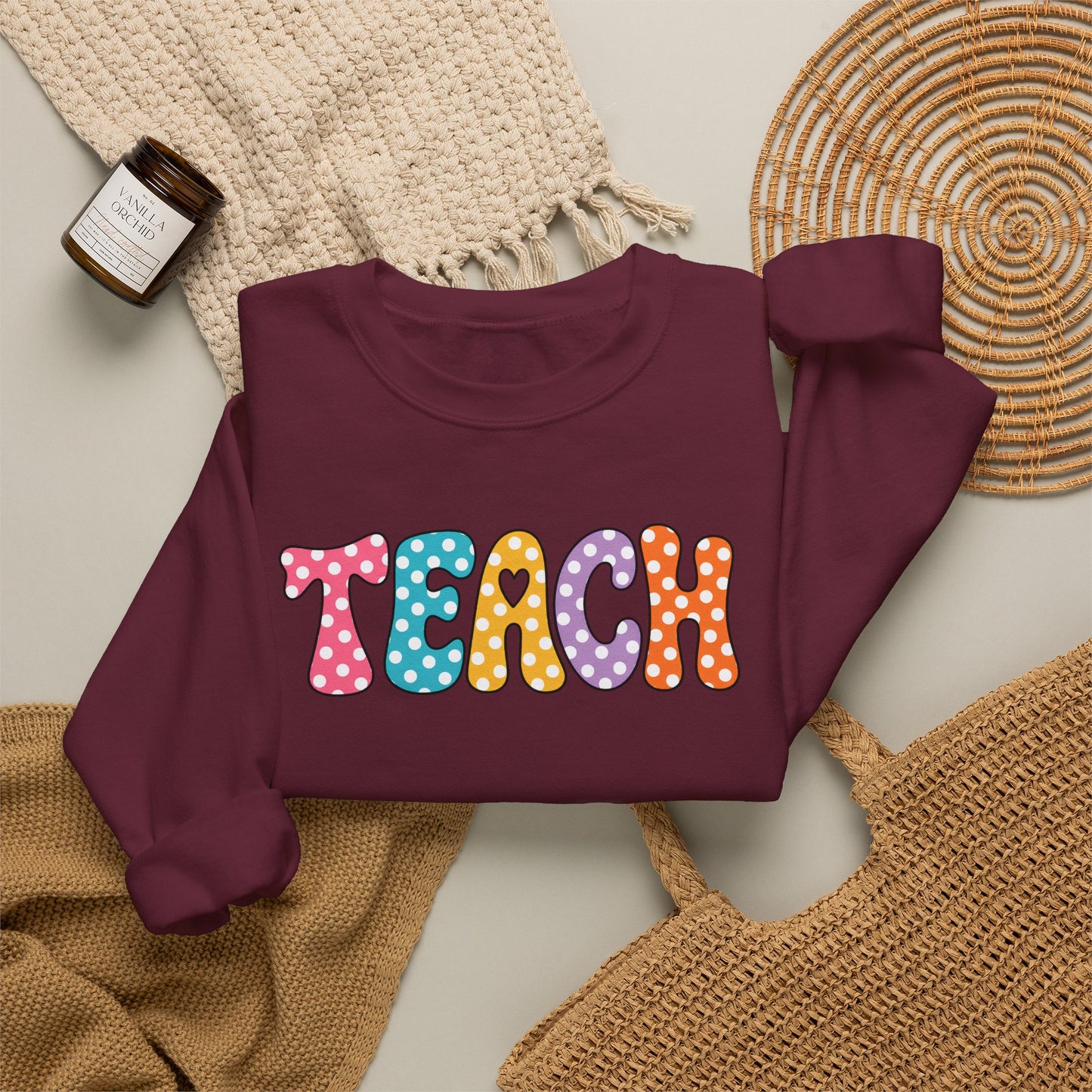 The Happy TEACH Sweatshirt