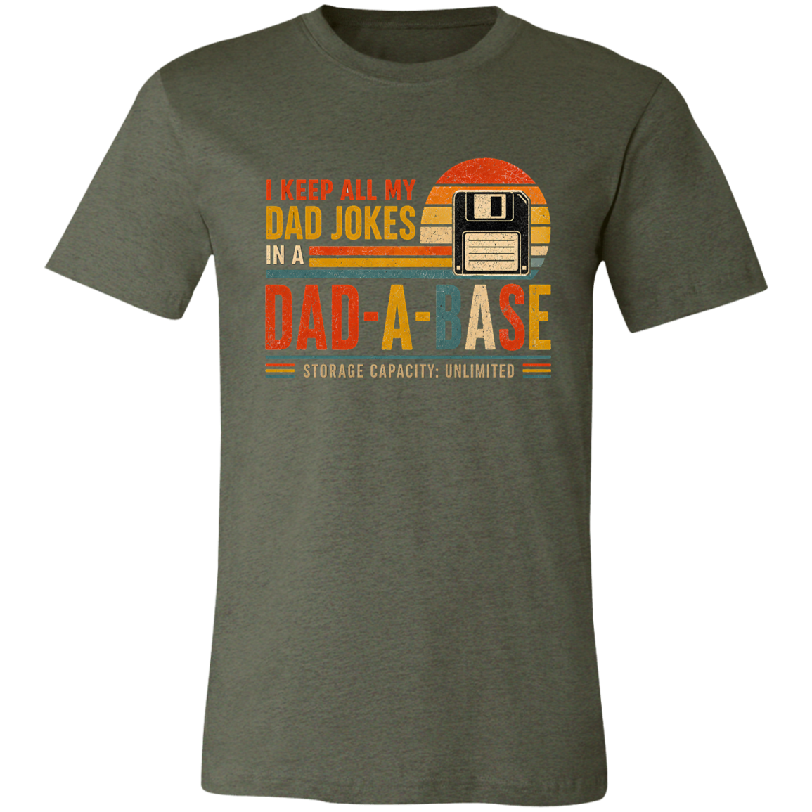 Dad-A-Base™ Funny Dad Shirt