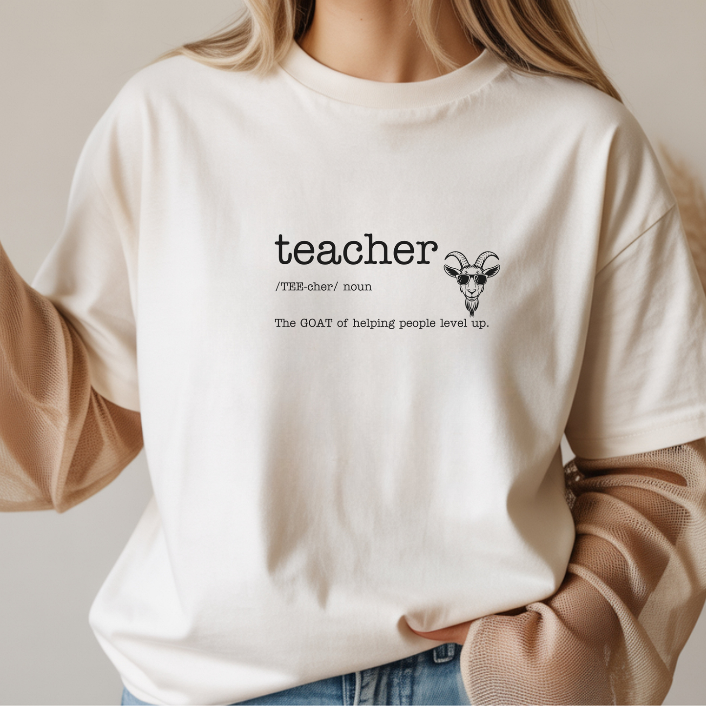 The GOAT of Teaching Tee